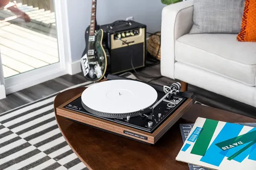 Miniatura 5 de Break Tradition Tapete acrílico para tocadiscos – Accesorios de discos de vinilo para tocadiscos LP – Alfombrilla giratoria premium para reducir