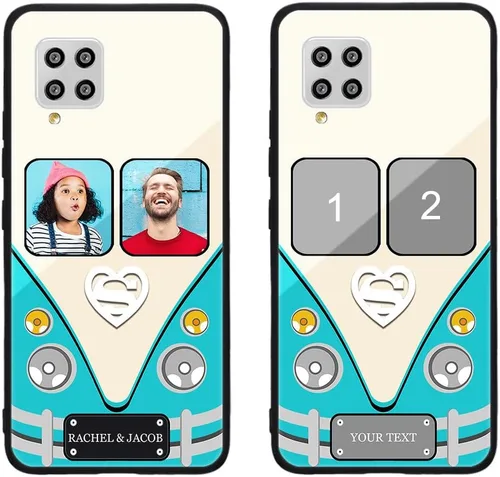 Miniatura 413 de Funda de teléfono personalizada para Samsung Galaxy S22+ / S22 Plus 5G, funda de TPU suave de vidrio templado antiarañazos personalizada con foto