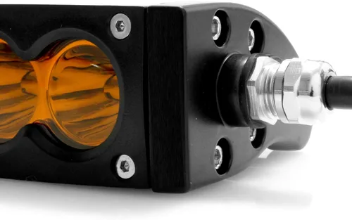 Miniatura 2 de AngelMa - Barra de luz LED de 13 pulgadas, haz de punto ámbar de una sola fila, 9000 lm, lámpara súper brillante para camioneta SUV, ATV, UTV