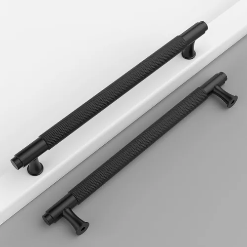 Miniatura 21 de Paquete de 10 tiradores dorados de 5 pulgadas (128 mm) para armarios con estrías, tiradores para cajones de cocina, herrajes para armarios