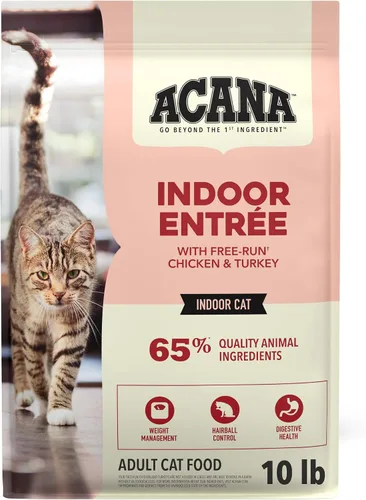 Miniatura 12 de ACANA Indoor Entrée - Receta de pescado, alimento seco para gatos, bolsa de 4 libras