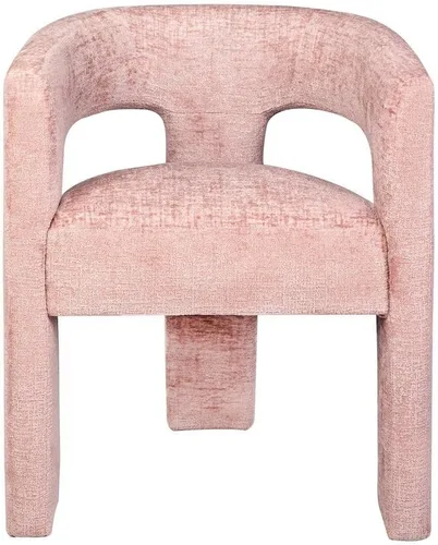 Miniatura 11 de Jofran Gwen - Silla decorativa tapizada de jacquard, moderna silla escultórica de felpa de lujo para comedor o sala de estar, sillas para sala