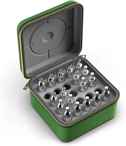 Miniatura 5 de SHBC Estuche para cartuchos de CO2 de 0.42 oz, soporte organizador de viaje silencioso, almacenamiento seguro para cartuchos de CO2/N2O de 0.42 oz