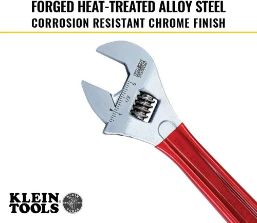 Miniatura 4 de Klein Tools 507-10 llave inglesa ajustable de capacidad extra, 10 pulgadas