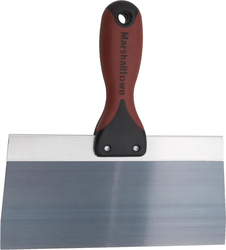 Miniatura 3 de MARSHALLTOWN DuraSoft II 4508D - Cuchillo de cinta de acero azul de 8 pulgadas, para acabado de paneles de yeso