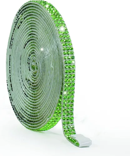 Miniatura 18 de Cinta de cristal autoadhesiva, calcomanías de diamantes de imitación para envoltura de regalos, manualidades, proyectos de decoración, bodas