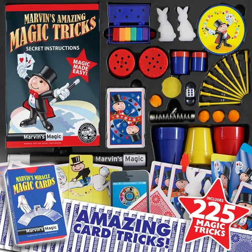 Miniatura 2 de Marvin's Magic - Juego de Magia para Niños - Caja de Trucos, Trucos Increíbles para Niños - Gama Made Easy - Incluye Varita, Trucos de Cartas, Mucho