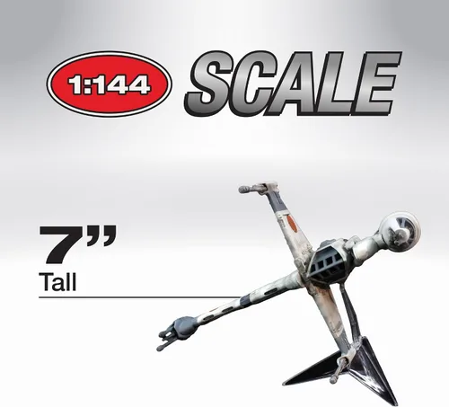 Miniatura 4 de MPC Star Wars: Return of The Jedi B-Wing Fighter (Snap) Kit de modelo a escala 1:144