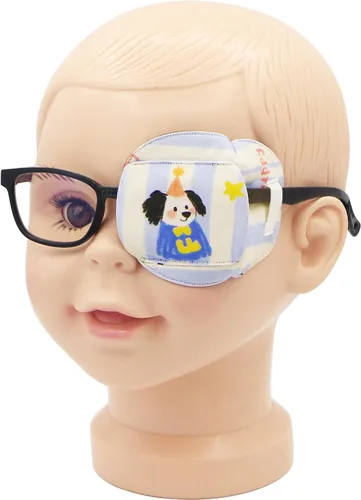 Miniatura 21 de Astropic Parche para ojos de algodón y seda 3D para niños, parche de ojos para niñas para gafas Parche médico para niños con ojo perezoso