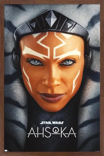 Miniatura 16 de Trends International Star Wars: Ahsoka - Póster de pared de una hoja, 34 pulgadas de largo x 22.4 pulgadas, versión enmarcada en blanco
