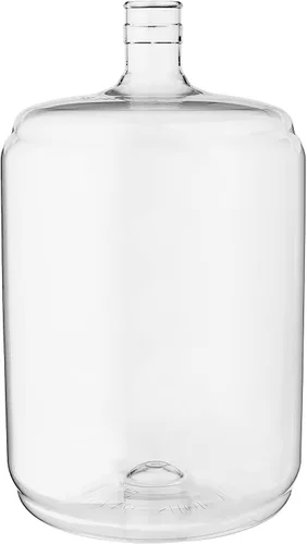 Miniatura 2 de FastRack Garrafa de 6 galones (PET) Envase de plástico transparente para fermentación y jarra de fermentación Garrafa de vino de grado