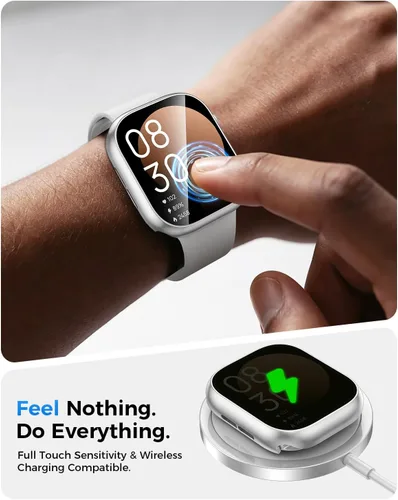 Miniatura 6 de Goton - Funda impermeable para Apple Watch 38 mm Series 3 2 1, protector de pantalla de vidrio templado, protección completa de policarbonato duro
