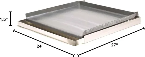 Miniatura 2 de Rocky Mountain Cookware MC24-8 - Plancha de despegue con 4 quemadores, 24 pulgadas de ancho