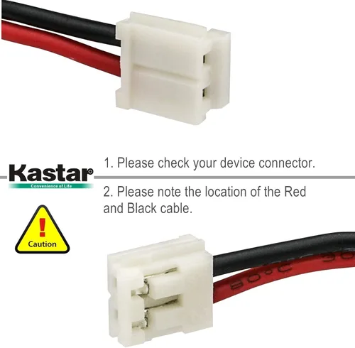 Miniatura 2 de Kastar Reemplazo de batería para AT&T BT8001 BT8000 BT8300 BT6010 Vtech BT184342 BT284342 AT3211-2 89-1335-00 89-1344-01 89-1330-00-00 89-1344-01