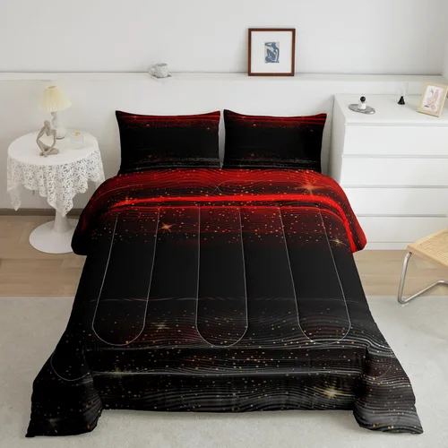 Miniatura 35 de Erosebridal Juego de ropa de cama con estampado de girasol, letras retro y flores amarillas, decoración de dormitorio, edredón de plumón de abeja