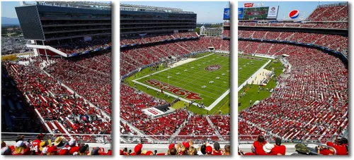 Miniatura 10 de Lienzo grande para pared, cuadro de fútbol americano Paul Brown, arte de pared para decoración de pared del hogar, pósteres de estadio deportivo