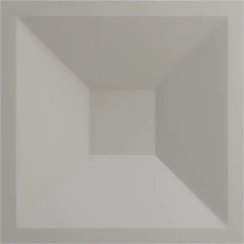 Miniatura 5 de Ekena Millwork 11 7/8 pulgadas de ancho x 11 7/8 pulgadas de alto, Diane EnduraWall Panel decorativo de pared 3D, rosa champán