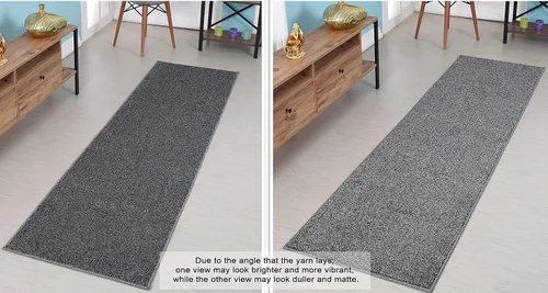 Miniatura 6 de Alfombra extra gruesa para pasillo residencial para entrada, cocina, suelo Parte trasera de goma antideslizante 26 pulgadas de ancho x 6 pies
