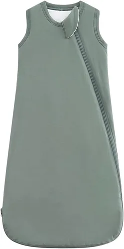 Miniatura 20 de HAPIU Saco de dormir unisex de rayón hecho de bambú TOG 1.0, cremallera premium de 2 vías, manta portátil para bebé