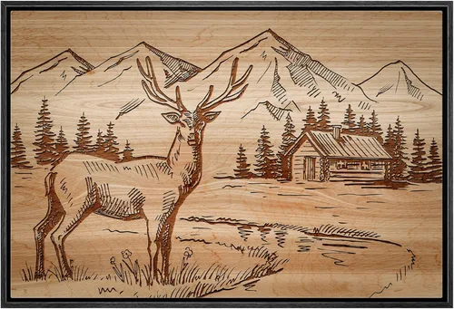 Miniatura 87 de Hermoso lienzo de paisaje, decoración de pared, arte moderno, juegos para el hogar Unicornio (rosa)
