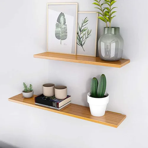 Miniatura 8 de Soportes flotantes de metal triangulares para estantes, montaje en pared, soporte oculto para estantes, para dormitorio, sala de estar, baño, Negro