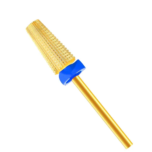 Miniatura 10 de SQULIGT Broca para uñas de tungsteno, 5 en 1 de carburo cónico, vástago de 3/32 pulgadas, uso de rotación bidireccional, para uñas, eliminación