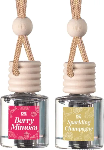 Miniatura 36 de CANDECraftCo - Difusor para colgar en el automóvil, para aceites esenciales, aromas, fragancia, aromaterapia, de larga duración