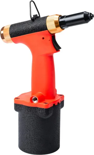 Miniatura 6 de Kit de herramientas de remache de aire hidráulico de pistola de remache neumático con piezas nasales de 3/32 y 1/8 y 5/32 y 3/16 pulgadas