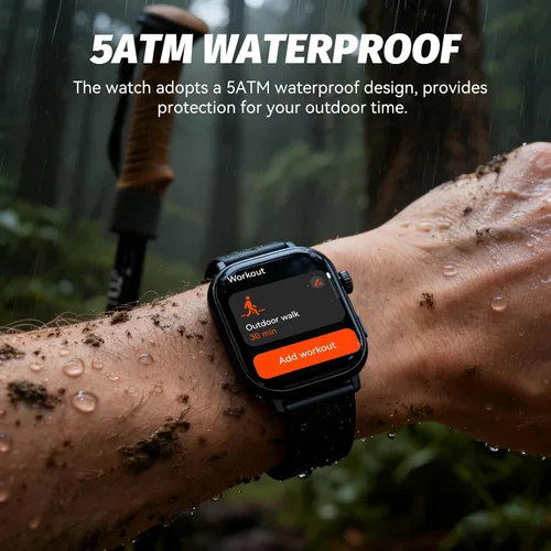 Miniatura 7 de Reloj inteligente con GPS para hombres, rastreador de actividad física con más de 178 modos deportivos, reloj de fitness con pantalla táctil AMOLED
