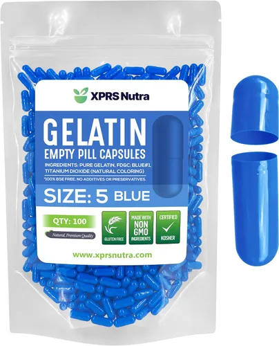 Miniatura 13 de XPRS Nutra Cápsulas vacías de tamaño 5 – 1000 cápsulas de gelatina vacías muy pequeñas – Pastillas de relleno de cápsulas de bricolaje – Cápsulas