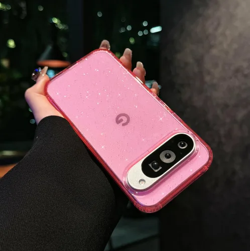 Miniatura 10 de Magnética para Google Pixel 8 Funda para Mujeres, [Efecto Holográfico Iridiscente que Cambia de Color] Funda Protectora de Teléfono Mate de Moda