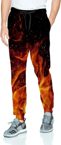 Miniatura 2 de Novedosos pantalones deportivos unisex con gráficos 3D de novedad, pantalones deportivos holgados y frescos S-XXL