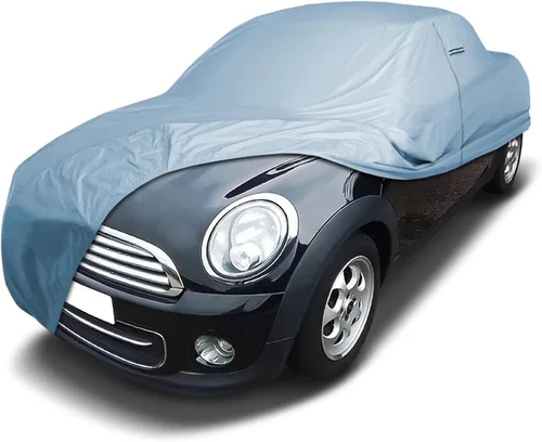 Miniatura 29 de iCarCover Funda de auto personalizada para Mini Clubman (2008-2014), impermeable, para todo tipo de clima, lluvia, nieve, protección solar UV