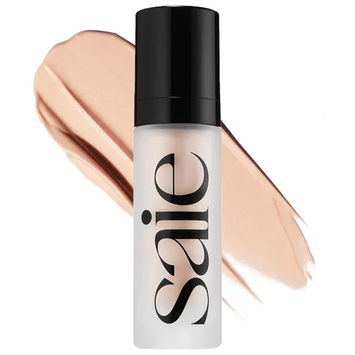 Miniatura 17 de Saie Mini Glowy Super Gel - Base de maquillaje hidratante y suero iluminador enriquecido con vitamina C y aceite de escualano, maquillaje líquido