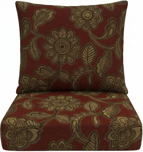 Miniatura 31 de RSH DECOR: Sunbrella - Cojín de asiento profundo con respaldo de almohada, asiento de 23 x 24 x 5 pulgadas, tela de rendimiento resistente al agua