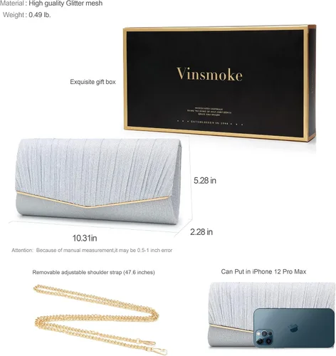 Miniatura 2 de Bolsos de mano para mujer embragues de boda para mujer bolsos de noche y embragues