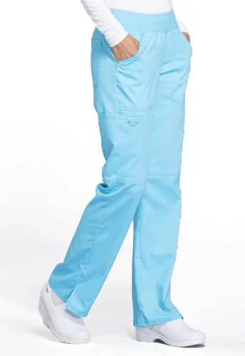 Miniatura 4 de Workwear Revolution WW110 - Pantalones de uniforme médico tipo cargo para mujer, elásticos, suaves