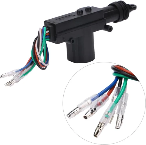 Miniatura 7 de Kit de sistema de bloqueo central universal de 12 V para automóvil, actuadores de bloqueo eléctrico de 4 puertas con control remoto