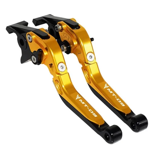 La palanca de embrague de freno plegable es adecuada para YA & MAHA MT03/07/09 YZFR1/R3/R6 Manija telescópica ajustable de motocicleta modificada