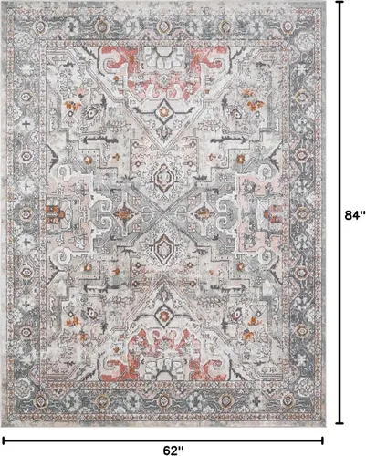 Miniatura 2 de Hauteloom Bolinas - Alfombra tradicional oriental para sala de estar, estilo bohemio vintage, estilo boho, alfombra contemporánea abstracta