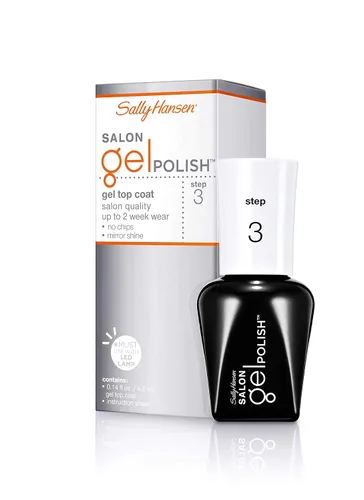 Miniatura 14 de Sally Hansen Salon Pro Gel - Esmalte de uñas en gel laca, Sheer Ecstasy, 0.24 onzas líquidas
