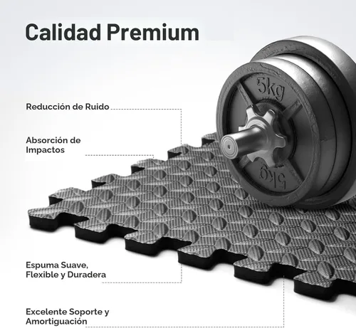 Miniatura 3 de Tapete de Gimnasio en Casa, Tapete de Ejercicio de Rompecabezas, Baldosas de Espuma EVA Entrelazadas para Equipos de Entrenamiento en Casa y Áreas