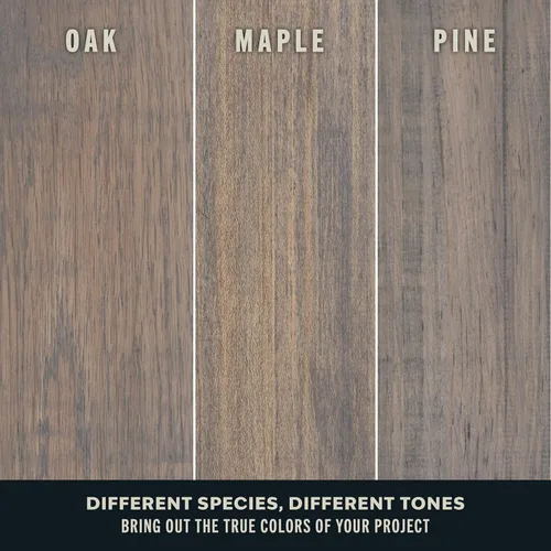 Miniatura 4 de Varathane - Tinte de madera prémium de secado rápido, 269394, cuarto de galón, gris desgastado Gris(Weathered Gray)