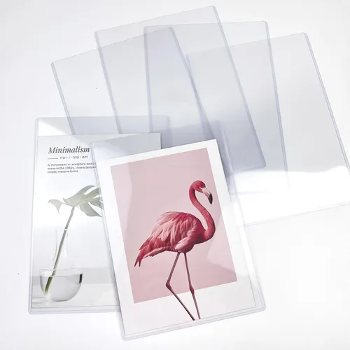 Miniatura 7 de Rainmae Paquete de 14 protectores rígidos de impresión de 8.5 x 11 pulgadas, protectores de hojas de plástico duro transparentes e impermeables