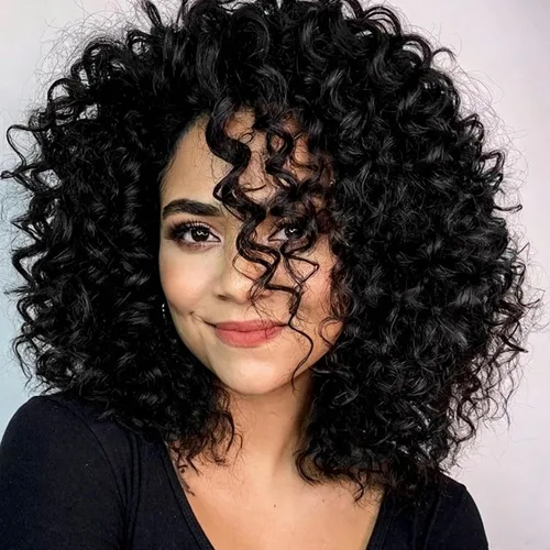 Miniatura 19 de 7 paquetes de cabello rizado de ganchillo GoGo de 6 pulgadas, pelo corto, para mujeres, rizos de playa, trenzas de ganchillo de torsión profunda
