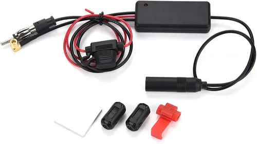 V BESTLIFE Auto Car 12V Antena Estéreo Radio AM FM Amplificador de señal Booster Fortalecer AMP, Anti interferencia, Mejorar la señal de adio,