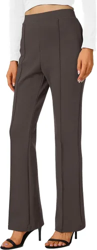 Miniatura 69 de Urban CoCo Pantalones de trabajo elásticos con corte de bota, pantalones de yoga pequeños para oficina casual