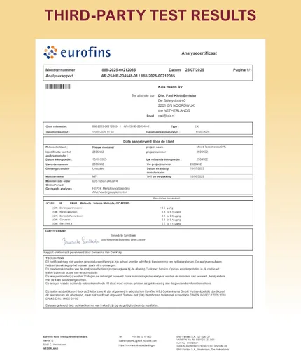 Miniatura 5 de Fórmula única con los 8 tocoferoles y tocotrienoles vitamina E – No contiene HAP, metales pesados, contaminantes o conservantes – Certificado