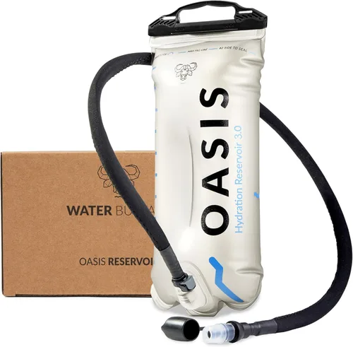 Miniatura 8 de Water Buffalo Oasis Hydration Bladder – 2L and 3L Water Bladder for Hiking Backpack, Leakproof Design with Insulated Hose and High-Flow Bite Valve