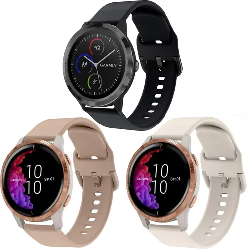 Miniatura 11 de ViCRiOR Correas de 0.78 pulgadas compatibles con Garmin Vivoactive 6 / Vivoactive 5 / Vivoactive 3/Venu Sq/Venu Smart Watch, correa de repuesto